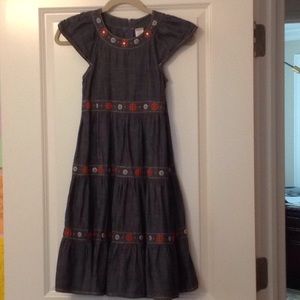 Size 10 denim Gymboree dress